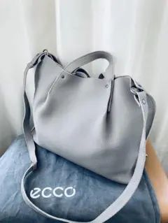 【ecco】レザートートバッグ