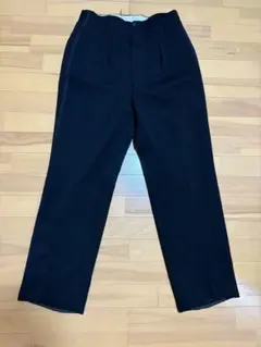 【40s】ベルトループ・針シンチ付 ユーロ ドレスウールスラックス ヴィンテージ