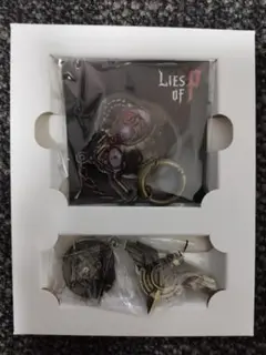 Lies of P ライズオブピー アクリルキーリング/特製ピンバッチ2種
