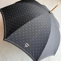 美品✨MCM エムシーエム ヴィセトス 総柄 ロゴ刺繍 長傘
