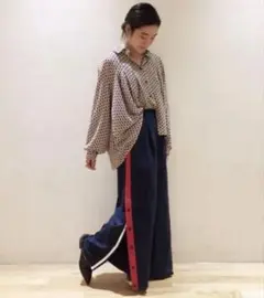 Raybeams サイドラインワイドパンツ　定価¥1.1万