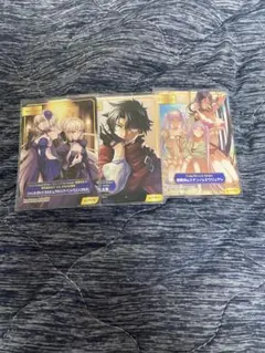TYPE-MOON フェア　特典　アニメイト　ノーマルカード　3点　FGO