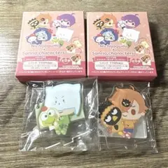 日常組　サンリオ　スタンド付きアクリルキーホルダー　ぺいんと　トラゾー