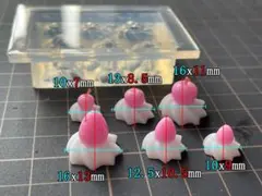 シリコンモールド　ホイップ　クリーム　大サイズ　デコパーツ　キーホルダー　レンジ