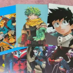 ヒロアカ 原画展 デク 緑谷出久 ポストカード