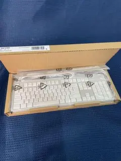 未使用/ ELECOM 有線キーボード - TK-FF01UMWH/I