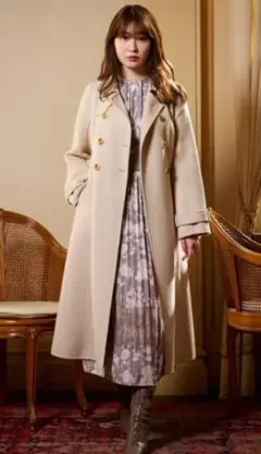 【新品】Herlipto Siena River Long Coat S Herlipto Siena River Long Coat