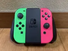 Joy-Con ピンク グリーン グリップ Nintendo Switch