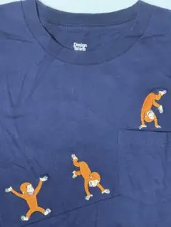 1回使用 グラニフ おさるのジョージ Ｔシャツ メンズ S