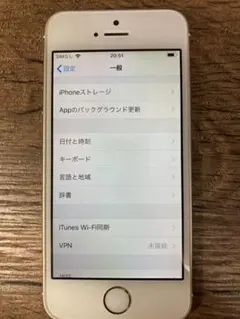 iPhone 5s Gold 16 GB 動作品