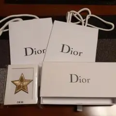 Dior ノベルティ スターピン 空き箱