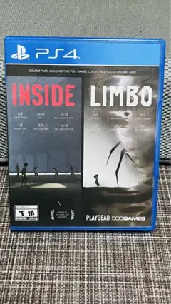 【PS4】INSIDE + LIMBO ペーパー付属