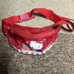 ハローキティ ボディバッグ 赤
