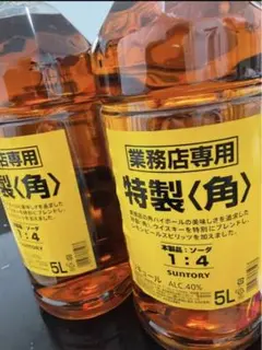 サントリー角5L✖️2本