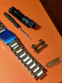 ステンレススチール オイスターストラップ 22mm セイコー用