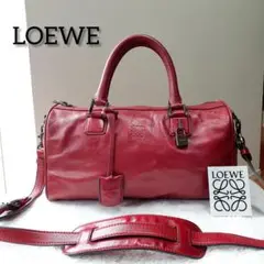 ⭐️美品 LOEWE ロエベ アナグラム ハンドバッグ ショルダ 南京錠2way