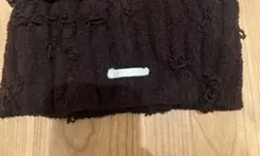 ヘアバンド　メゾン　キネマ　ブラウン