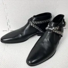 新品SAINT LAURENT ブラックドレスシューズ 40 SAINT LAURENT サンローラン 靴 ドレスシューズ 革靴 メンズ43