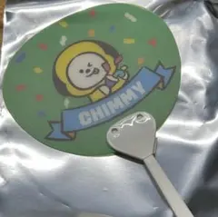 BT21 ポップアップストア購入特典 ミニうちわキーホルダー chimmy