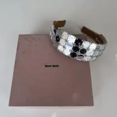 お値下げ【miu miu(ミュウミュウ)】カチューシャ
