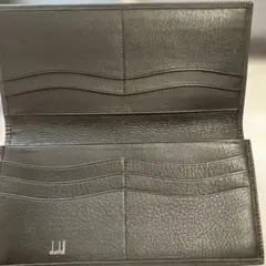 dunhill 黒 長財布 箱付き
