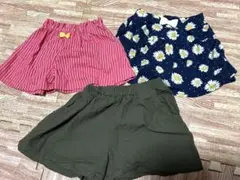 ショートパンツ　3枚セット