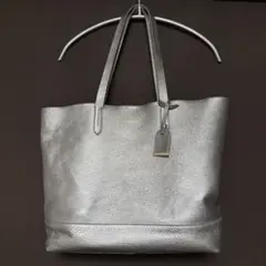 COLE HAAN シルバー トートバッグ 大容量 送料込