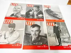 ★希少★ ビンテージ雑誌 LIFE ライフ 1939年〜1941年 6冊セット