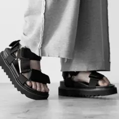 【完売品】【RUUBON】shark sole volume sandals
