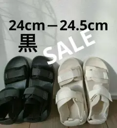 24cm　24.5cm　サンダル　レディースサンダル　スポーツサンダル　夏　厚底