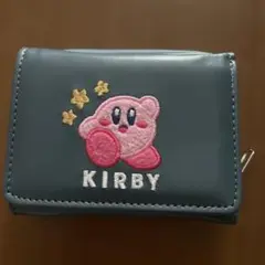 星のカービィ　さがら刺繍 三つ折りウォレット