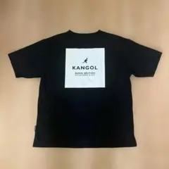 KANGOL Tシャツ ブラック Lサイズ バックプリント