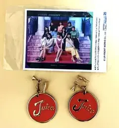 Juice=Juice イヤリング チェキ GU ジーユー　ハロプロ　コラボ