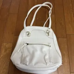 ホワイトリュック2WAIバック