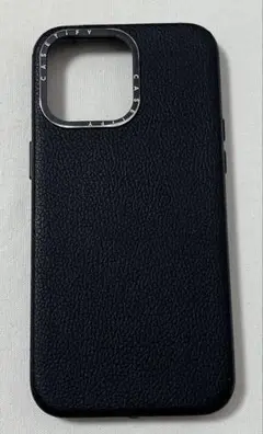 CASETiFY ペブル iPhone15ProMaxケース- ジェットブラック