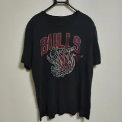 adidas シカゴブルズ Tシャツ XL ブラック