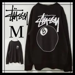 【即完売モデル】STUSSY 8ボール 両面プリント スウェット