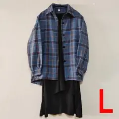 ネルシャツ 長袖 チェック 韓国 高品質 表起毛 アウター ジャケット