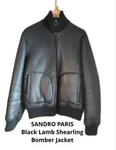 Sandro レザージャケット　新品未使用 SANDRO レザージャケット | ブラウン | FARFETCH JP