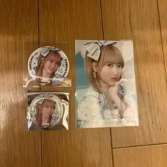 ノイミー ≠ME 川中子 奈月心 缶バッジ ステッカー 生写真