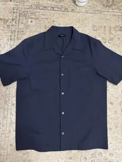 Theory ウォッシャブル ストレッチ 半袖シャツ メンズ