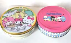 サンリオキャラクターズ 円形缶(缶のみ)