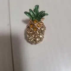 ゴールドパイナップル磁石つきクリップ