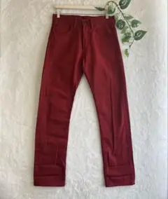 【美品】 リーバイス LEVI’S 501XX レッド デニムパンツ W29