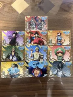 ワンピーススクラッチ　オリジナルステッカー　ルフィ他　非売品