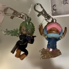 ワンピースフィギュアキーホルダーvol.8 ゾロ・チョッパー