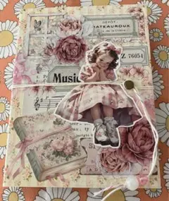 おすそ分けファイル　お花と女の子