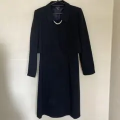 CENEFA 黒ワンピーススーツ　礼服