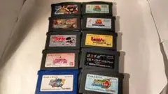 送料無料！ゲームボーイアドバンス/ソフト/10本まとめて！