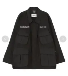 ZUCCa×Alpha　ミリタリーブルゾン　シャツアウター　ジャケット　ズッカ